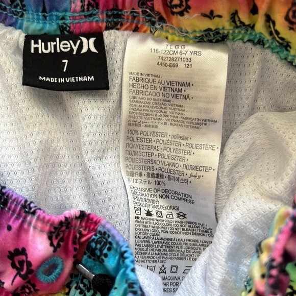 Hurley size 7 swim trunks - Picture 3 of 3
